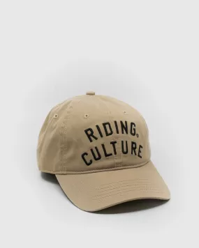 Text Dad Hat Beige