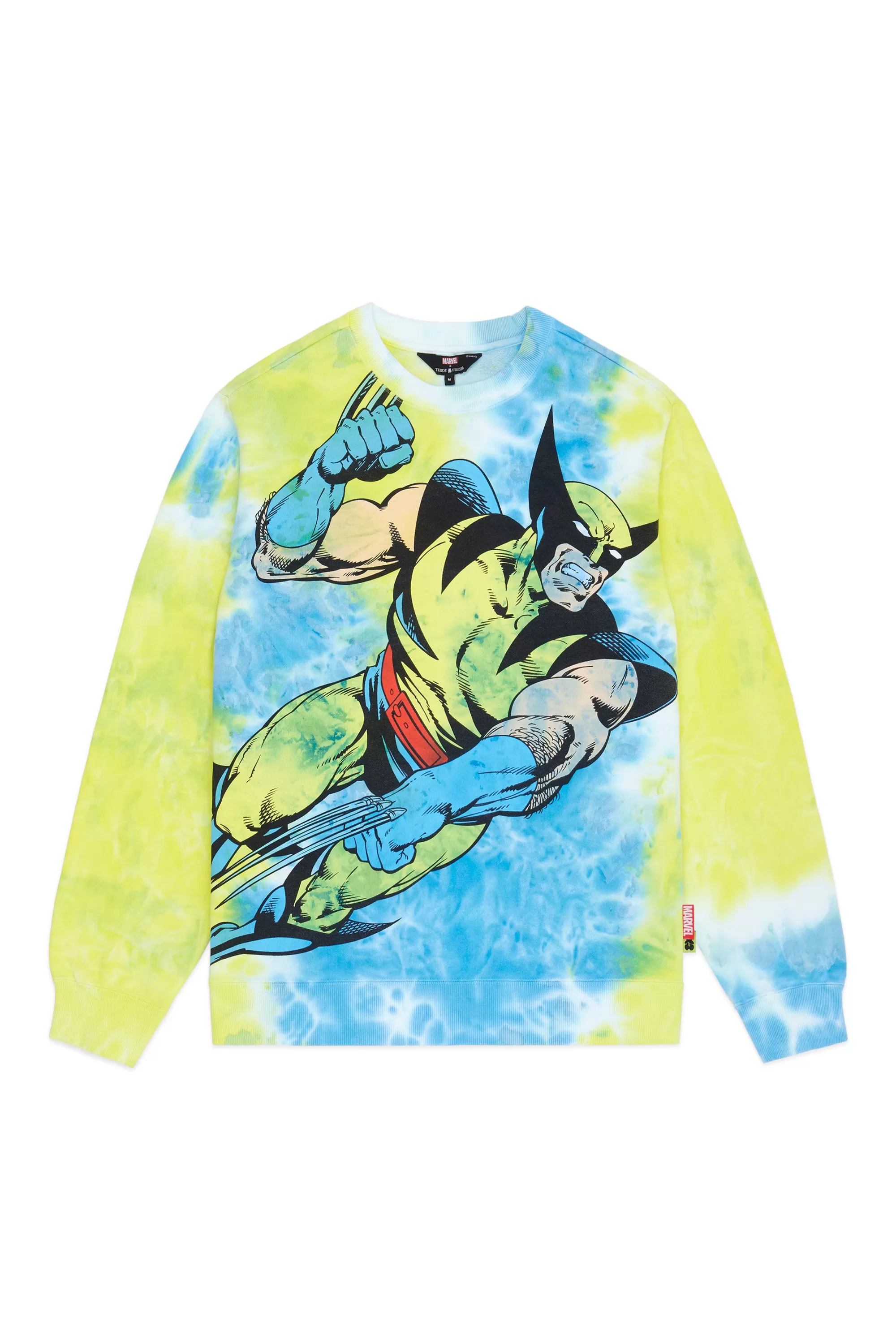 TF x Marvel Wolverine Tie Dye Crewneck