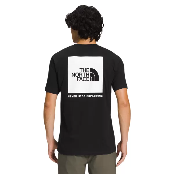 The North Face Mens Box NSE Tee TNF Black/TNF White