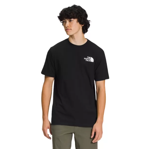 The North Face Mens Box NSE Tee TNF Black/TNF White