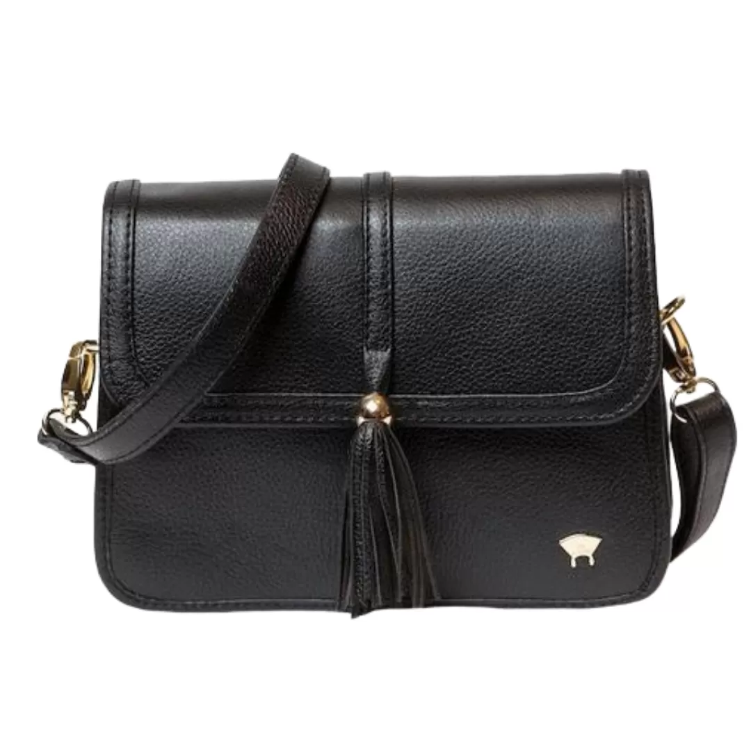 Tola Classic Shoulder Bag - Black