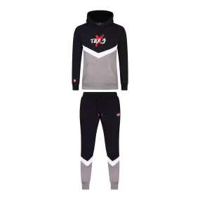 TT 2.0 TRACKSUIT - BLACK/WHITE/STEEL GREY