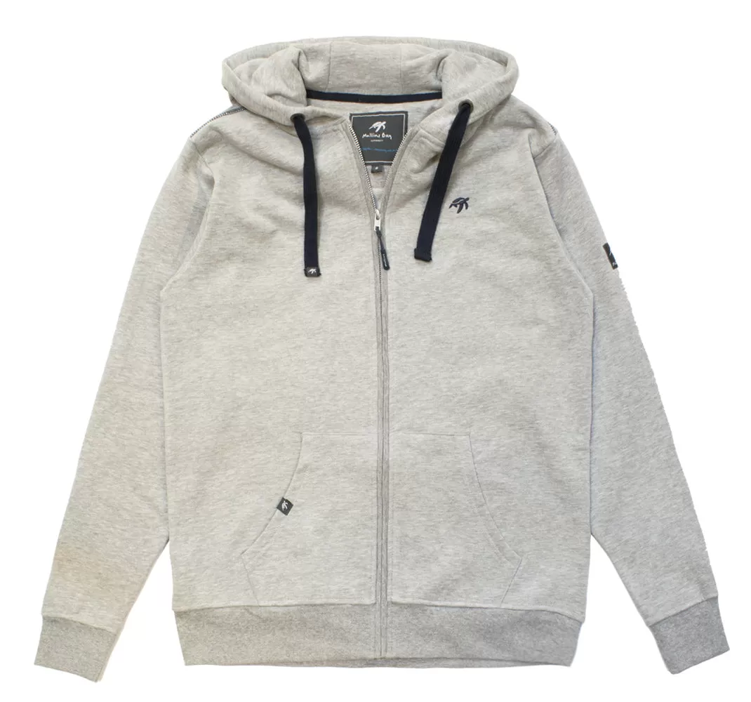 Unisex Boatyard Full Zip Hoodie - Grey