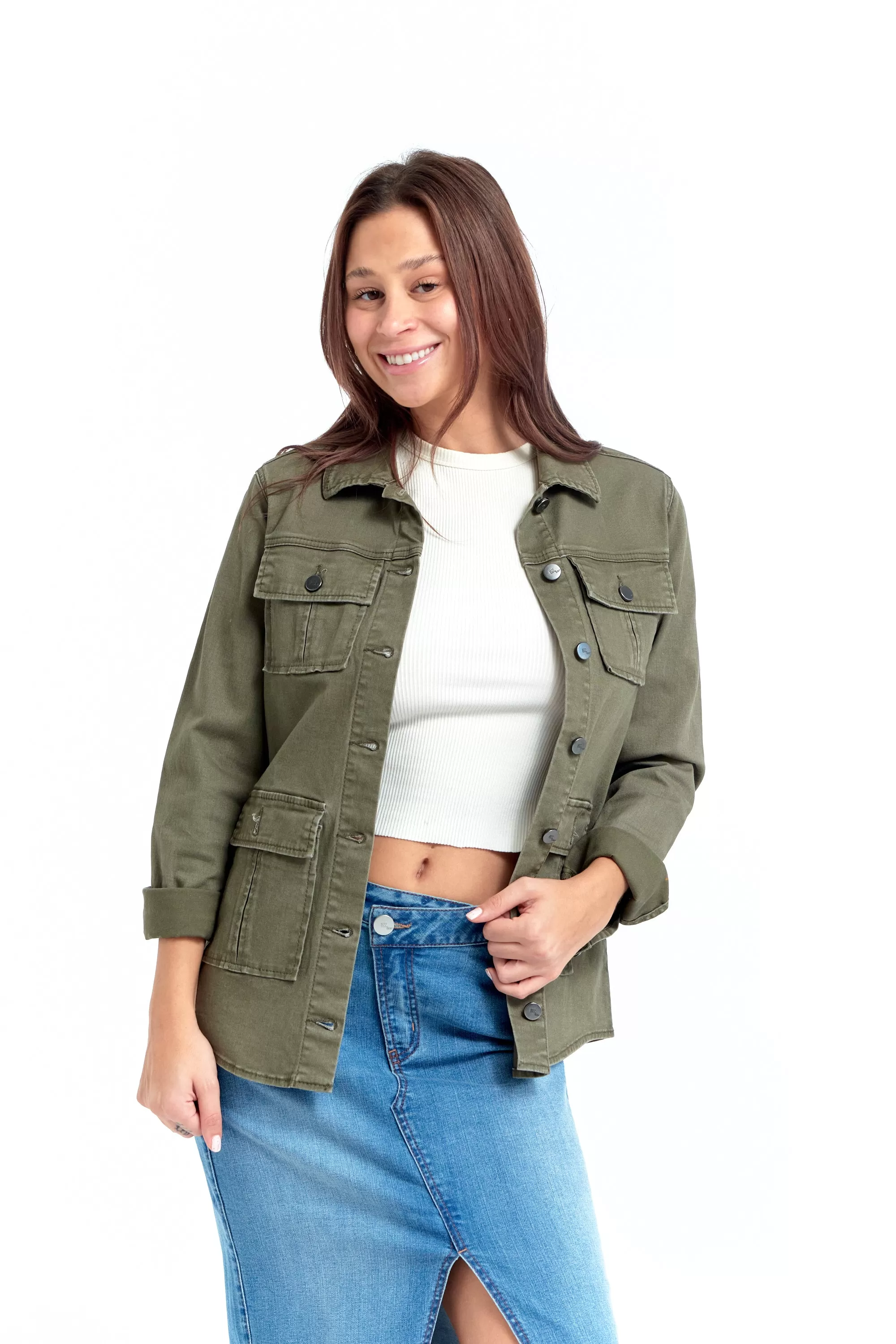 Utility Jacket In Kasey