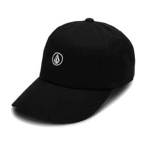 W CIRCLE STONE DAD HAT BLACK