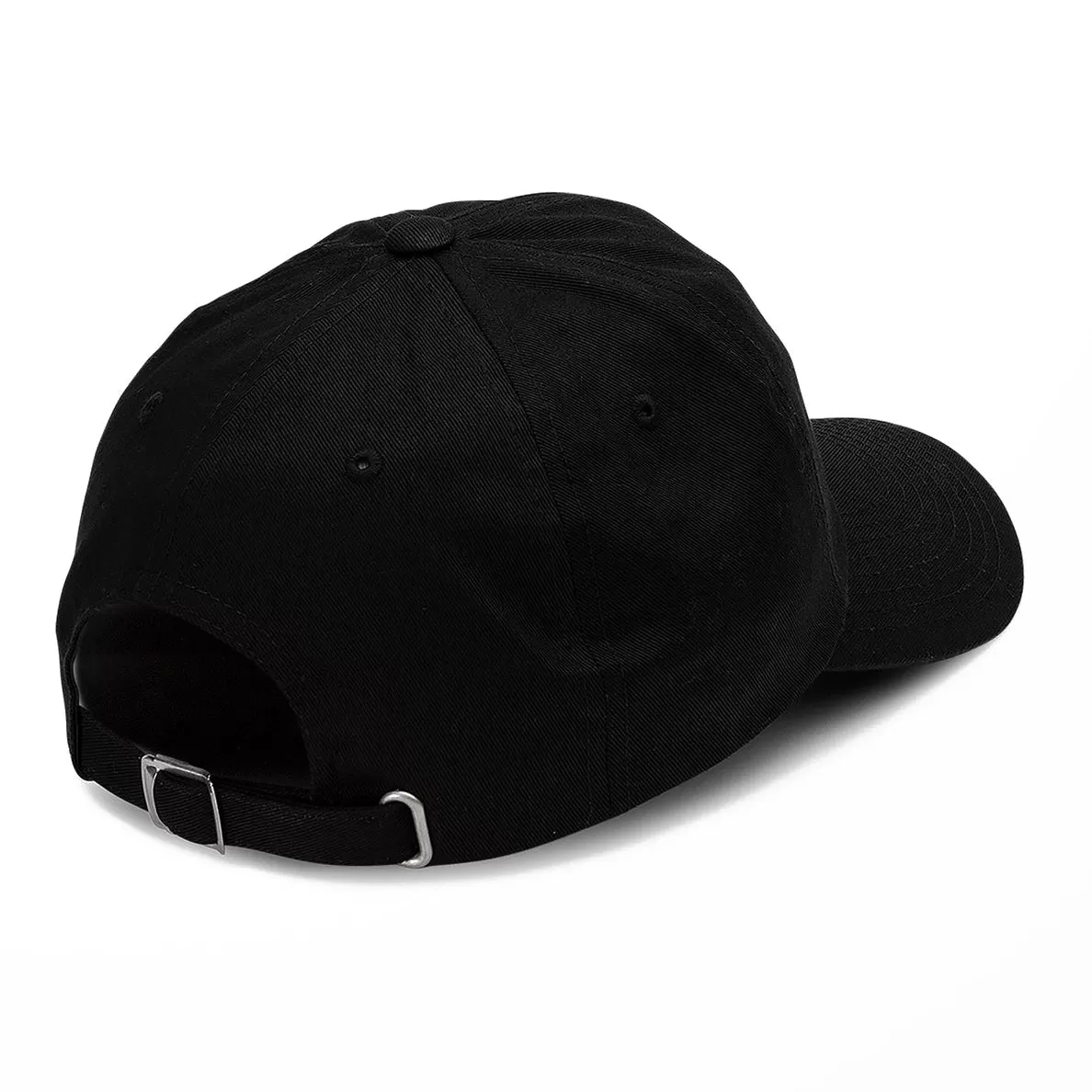 W CIRCLE STONE DAD HAT BLACK